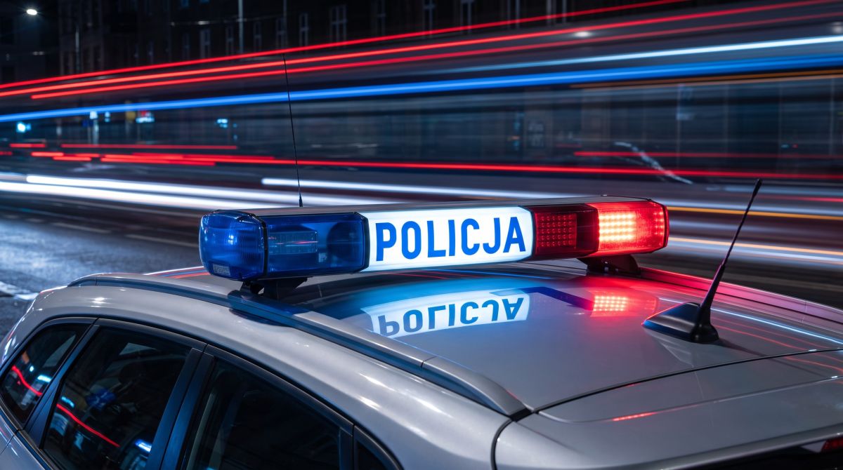 Kierowca Audi z prędkością 134 km/h w terenie zabudowanym stracił prawo jazdy w Ostrowie